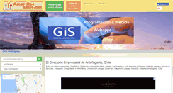 Desktop Screenshot of antofagasta.amarillaschile.net