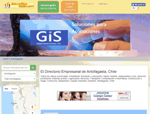 Tablet Screenshot of antofagasta.amarillaschile.net